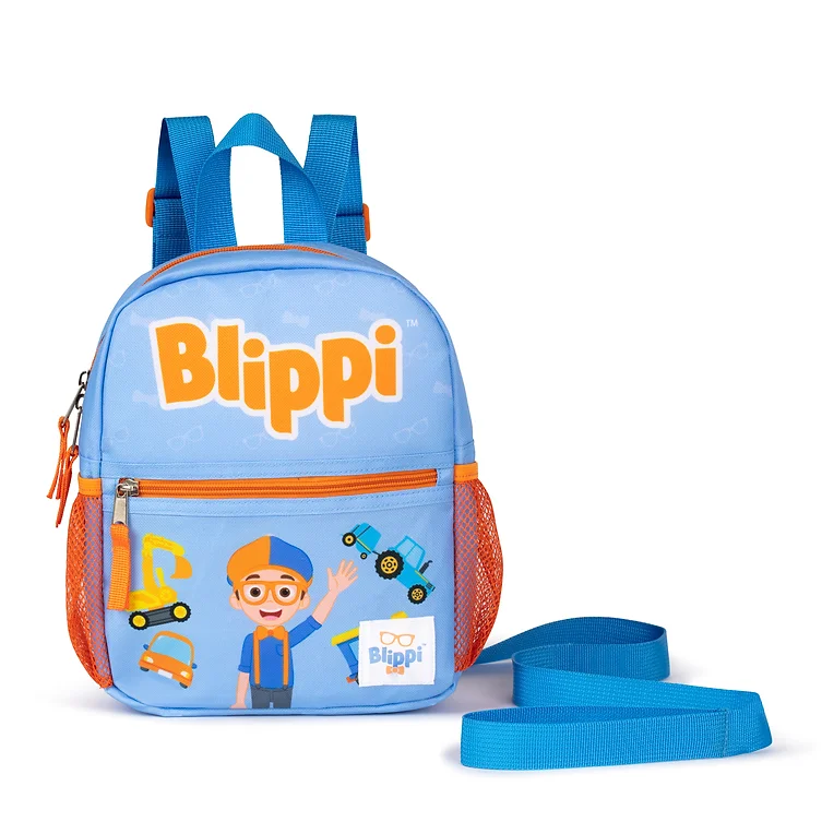 Blippi 15inch Toddler Feeding Booster Seat by Dream Gro. Blue Unisex